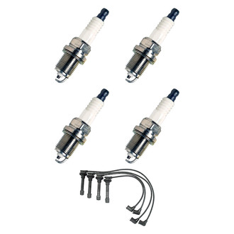 Denso® - Spark Plug Wire and Spark Plug Kit