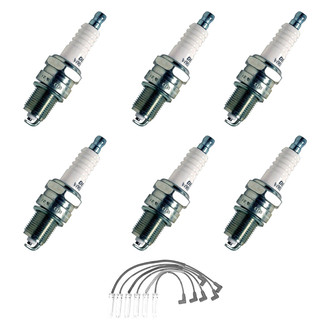 Denso® - Spark Plug Wire and Spark Plug Kit