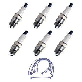 Denso® - Spark Plug Wire and Spark Plug Kit