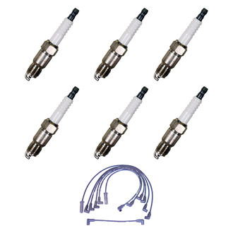Denso® - Spark Plug Wire and Spark Plug Kit