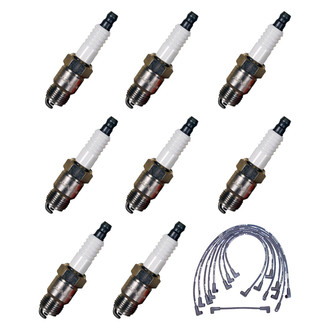 Denso® - Spark Plug Wire and Spark Plug Kit