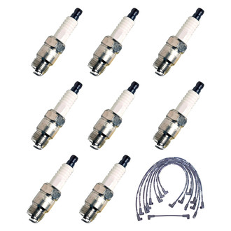 Denso® - Spark Plug Wire and Spark Plug Kit