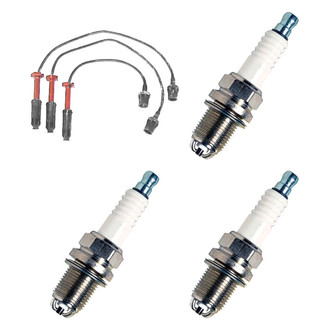 Denso® - Spark Plug Wire and Spark Plug Kit