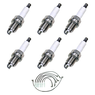 Denso® - Spark Plug Wire and Spark Plug Kit
