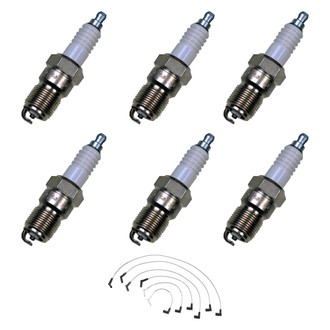 Denso® - Spark Plug Wire and Spark Plug Kit
