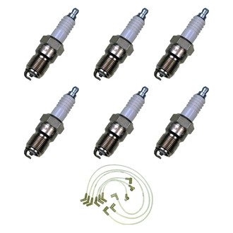 Denso® - Spark Plug Wire and Spark Plug Kit