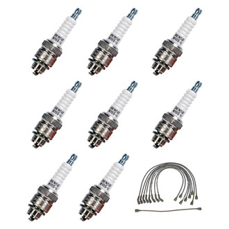 Denso® - Spark Plug Wire and Spark Plug Kit