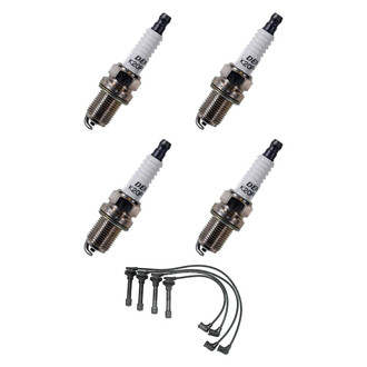 Denso® - Spark Plug Wire and Spark Plug Kit
