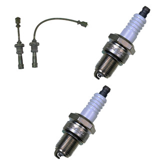 Denso® - Spark Plug Wire and Spark Plug Kit