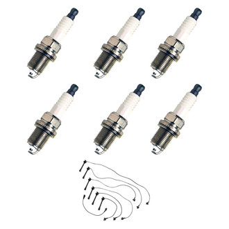 Denso® - Spark Plug Wire and Spark Plug Kit