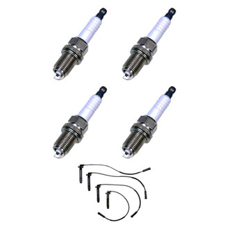 Denso® - Spark Plug Wire and Spark Plug Kit