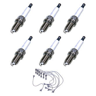 Denso® - Spark Plug Wire and Spark Plug Kit
