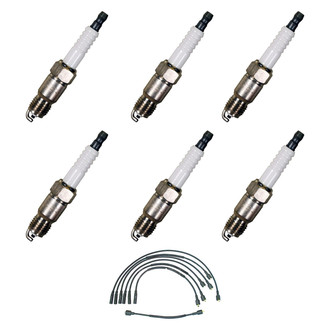 Denso® - Spark Plug Wire and Spark Plug Kit