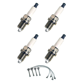 Denso® - Spark Plug Wire and Spark Plug Kit