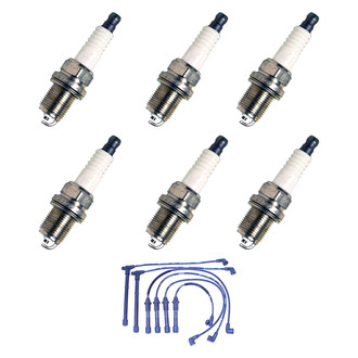Denso® - Spark Plug Wire and Spark Plug Kit