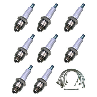 Denso® - Spark Plug Wire and Spark Plug Kit