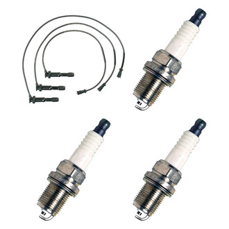 Denso® - Spark Plug Wire and Spark Plug Kit