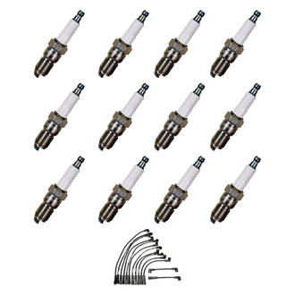 Denso® - Spark Plug Wire and Spark Plug Kit