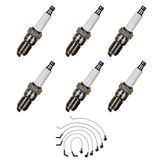 Denso® - Spark Plug Wire and Spark Plug Kit