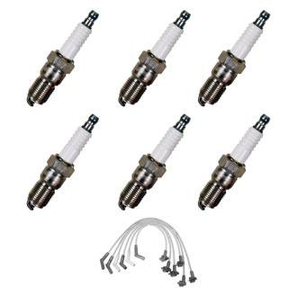 Denso® - Spark Plug Wire and Spark Plug Kit
