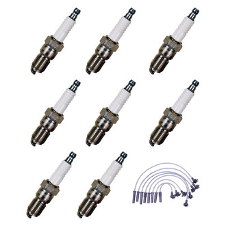 Denso® - Spark Plug Wire and Spark Plug Kit