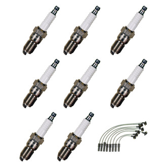 Denso® - Spark Plug Wire and Spark Plug Kit