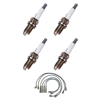Denso® - Spark Plug Wire and Spark Plug Kit