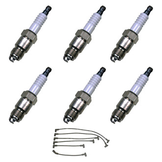 Denso® - Spark Plug Wire and Spark Plug Kit