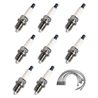 Denso® - Spark Plug Wire and Spark Plug Kit