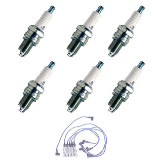 Denso® - Spark Plug Wire and Spark Plug Kit