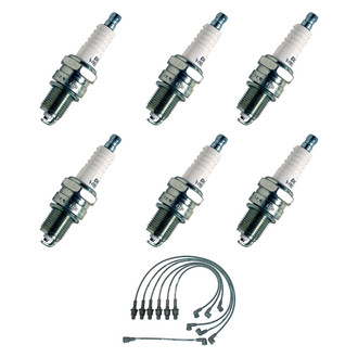 Denso® - Spark Plug Wire and Spark Plug Kit