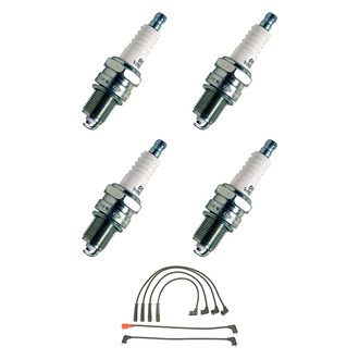 Denso® - Spark Plug Wire and Spark Plug Kit