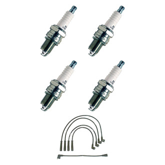 Denso® - Spark Plug Wire and Spark Plug Kit