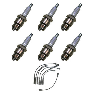 Denso® - Spark Plug Wire and Spark Plug Kit