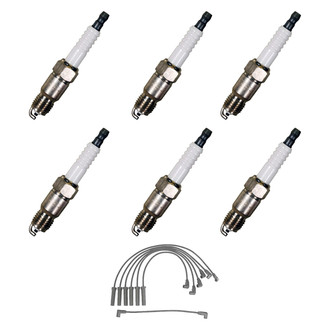 Denso® - Spark Plug Wire and Spark Plug Kit