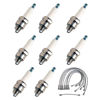 Denso® - Spark Plug Wire and Spark Plug Kit