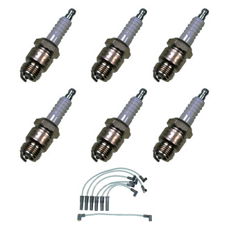 Denso® - Spark Plug Wire and Spark Plug Kit
