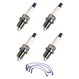Denso® - Spark Plug Wire and Spark Plug Kit