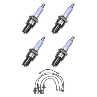 Denso® - Spark Plug Wire and Spark Plug Kit