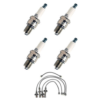 Denso® - Spark Plug Wire and Spark Plug Kit