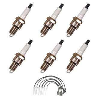 Denso® - Spark Plug Wire and Spark Plug Kit