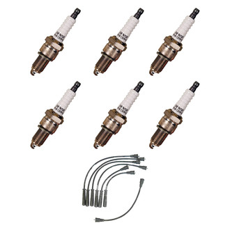 Denso® - Spark Plug Wire and Spark Plug Kit