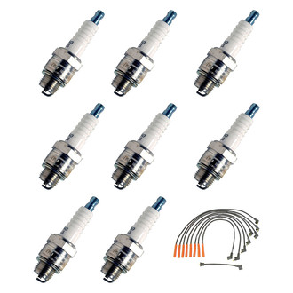 Denso® - Spark Plug Wire and Spark Plug Kit