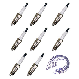 Denso® - Spark Plug Wire and Spark Plug Kit