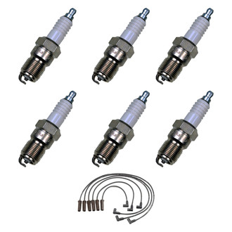 Denso® - Spark Plug Wire and Spark Plug Kit
