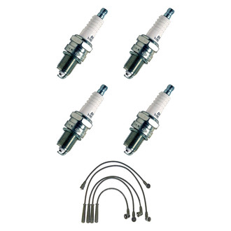 Denso® - Spark Plug Wire and Spark Plug Kit
