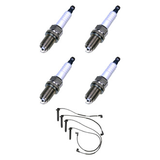 Denso® - Spark Plug Wire and Spark Plug Kit