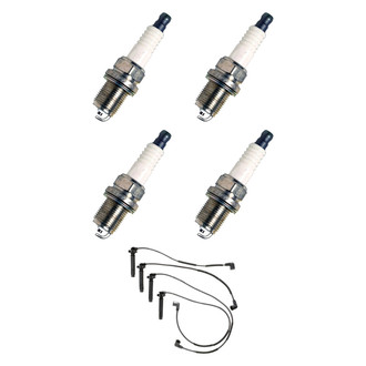 Denso® - Spark Plug Wire and Spark Plug Kit