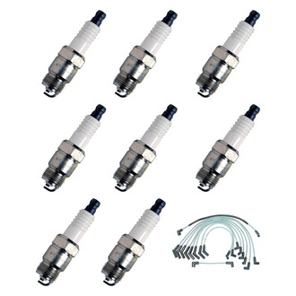 Denso® - Spark Plug Wire and Spark Plug Kit