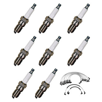 Denso® - Spark Plug Wire and Spark Plug Kit